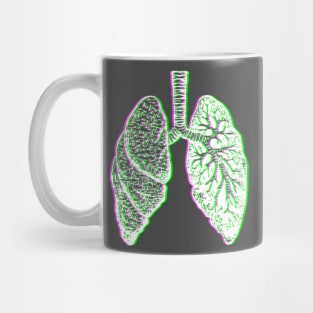 3D Lungs Mug